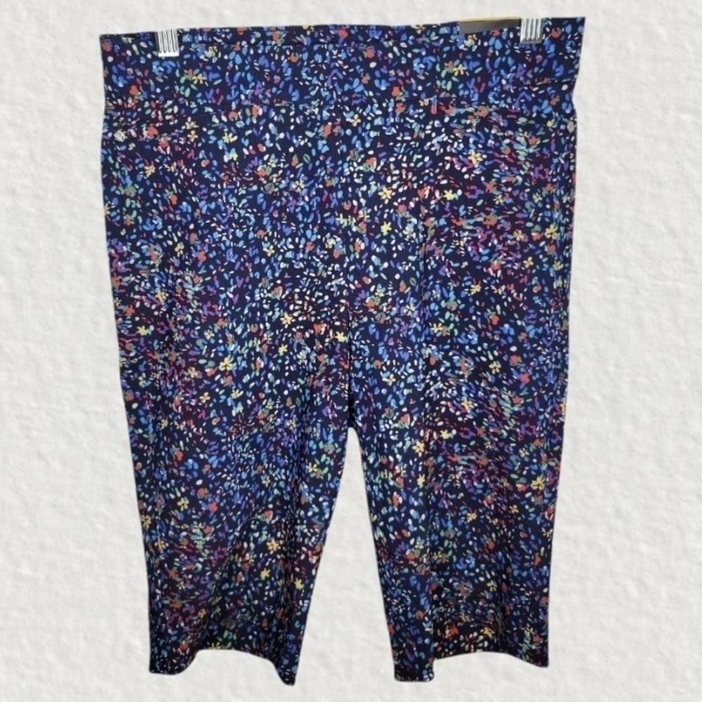 Rafaella Comfort Allover Print Bermuda Shorts